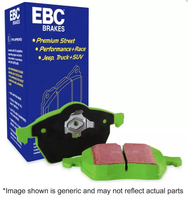 EBC Greenstuff Performance Brake Pads Rear Fast Road for Mazda 6 2007+ DP22171