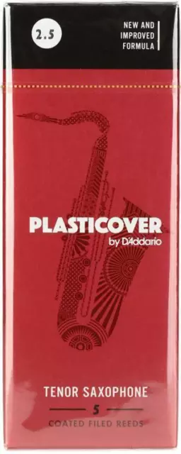 Plasticover. By D'Addario. Tenor Sax Saxophone Reeds. Sold As SINGLE Reed.