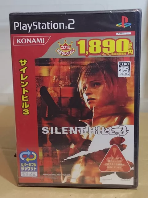 Silent Hill 3 (Playstation 2 PS2) NEW SEALED FIRST PRINT Y-FOLD W/UPC,  MINT!