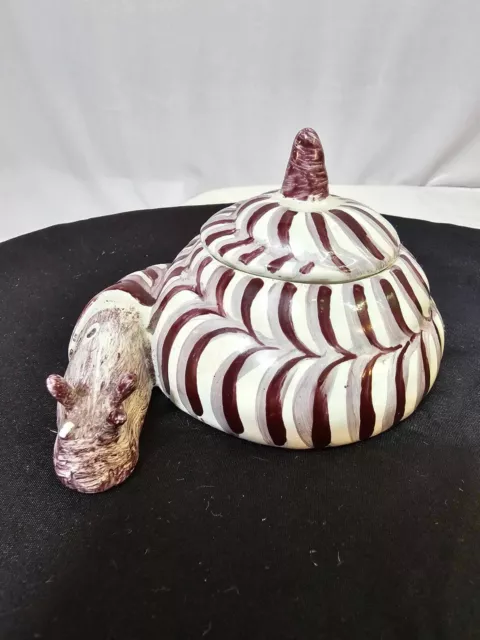 RARE MMA Snail trinket box ceramic - READ- B12