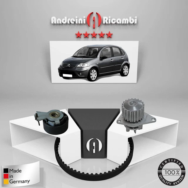 Kit De Distribution Pompe à Eau OPEL Agila B 1.2 86 CV Essence 63 KW 2008 - 2012 K12B | Prix