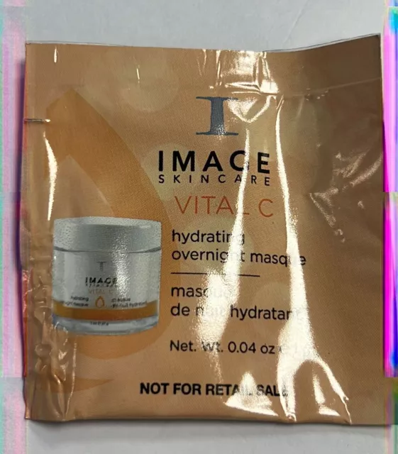 3pcs x Image Skincare Vital C Hydrating Overnight Masque 1g Sample #non