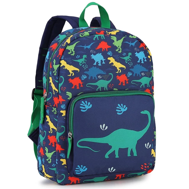 Kinderrucksack Dinosaurier – Wasserdicht, Mit Brustgurt | Für Kindergarten, Vorschule & Ausflüge