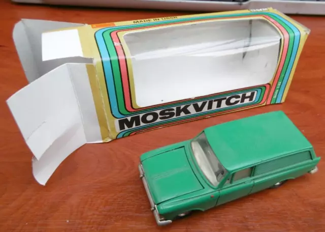 Novoexport Moskvitch 434 Ussr Russian Diecast Toy Model Car 1:43 2472 Mib