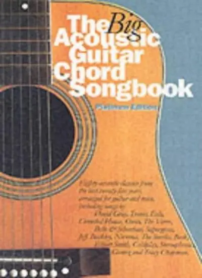 The Big Acoustic Guitar Chord Songbook: Platinum Edition By VARIOUS