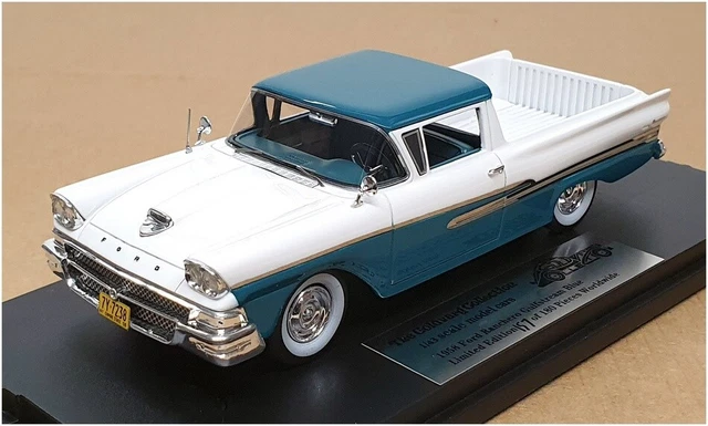Miniature Goldvarg 1/43 - Ford Ranchero 1958 - Rouge Et Blanc - GC-70A
