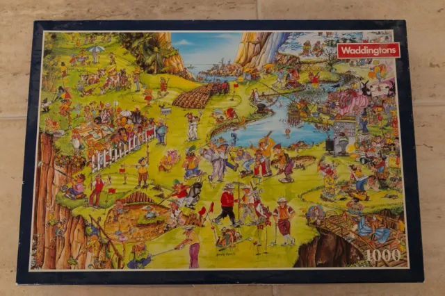 Golf by Gerold Como 1000 Piece Jigsaw Puzzle by Waddingtons