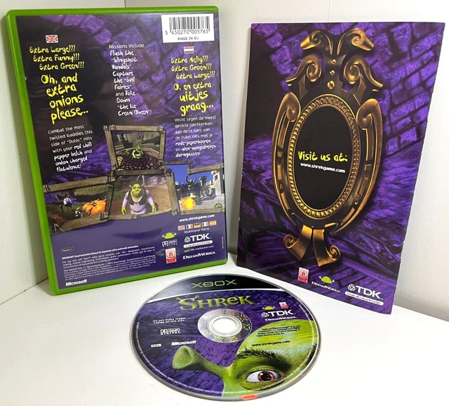 NEAR MINT (XBOX) Shrek Same Day Dispatched UK PAL £26.97 PicClick UK