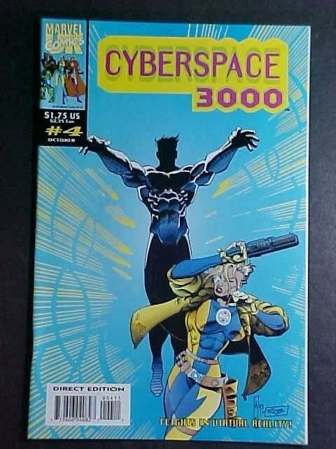Cyberspace 3000 #4! Vf 1993 Marvel Comics