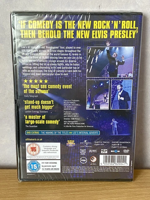 LEE EVANS ROADRUNNER live at the O2 sealed comedy DVD cert 15 EUR 5,83 - Lee Evans Live At The O2 Roadrunner