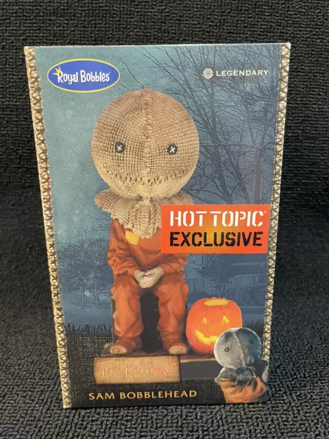 SAM Trick r Treat  Hot Topic Exclusive Halloween Bobblehead Royal Bobbles NEW