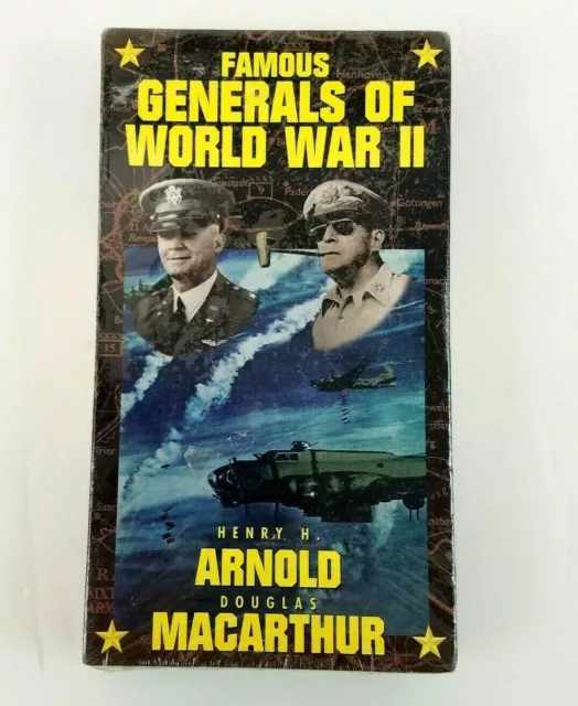 HENRY ARNOLD & Douglas MacArthur: Famous Generals of World War II - VHS ...
