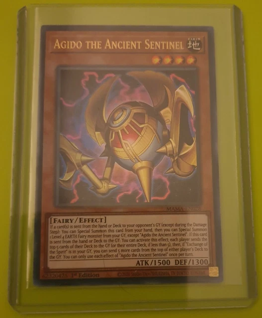 AGIDO THE ANCIENT Sentinel - MAMA-EN028 - Ultra Rare - 1st Edition ...