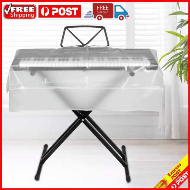 61/88 Keys Transparent Frosted Piano Cover Best for All Digital Pianos Consoles