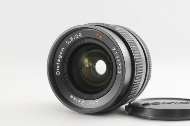 [Beste Mint] Contax Carl Zeiss Distagon T 28mm F/2.8 Mmj Mf Objektiv Aus Japan