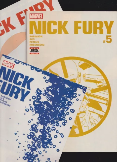 CLEARANCE BIN: NICK FURY 1-6 VG 2017 Marvel comics sold SEPARATELY you PICK