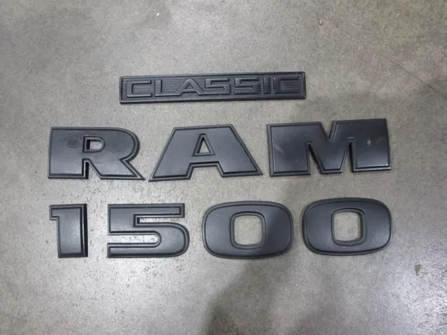 Dodge Ram 1500 Side Door Black Emblem Logo Badge Sign Symbol Factoryoem Used