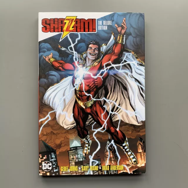 Shazam! The Deluxe Edition Hardcover HC Geoff Johns Gary Frank DC Graphic Novel
