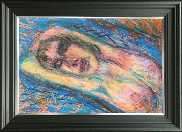 Arthur Baya Alfarerías Del Norte Artista Original Mixed Media Pintura Carne 1971