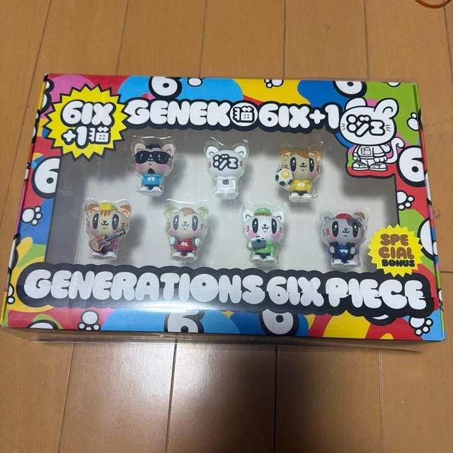 GENERATIONS 6IX PIECE DVD + CD + Goods Unopened Music Collection