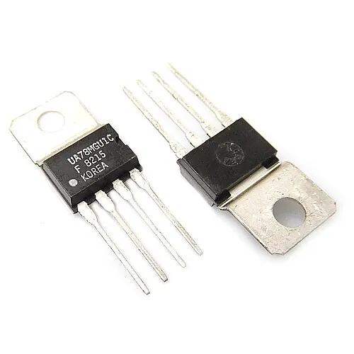 [3pcs] UA78MGU1C ADJ 0.5A Voltage Regultors TO220-4