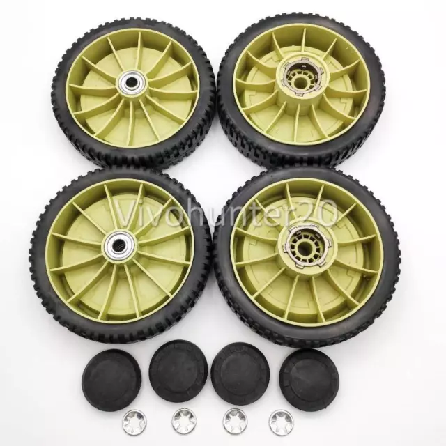 4X Honda 8" Mower Wheels Front & Rear Drive Wheels HRU214-HRU216 2 Pairs AUS 3