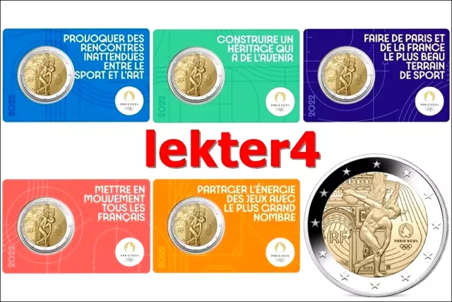 FRANCIA 5 x 2 EURO 2022 CONM. J. OLIMPICOS PARIS 2024 - EN COINCARD