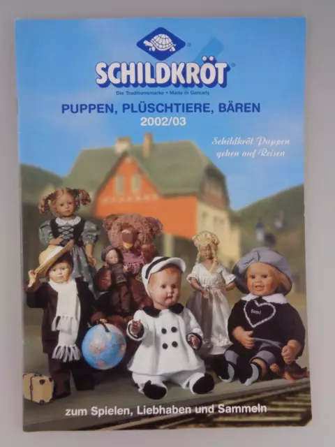 Schildkröt Puppen, Plüschtiere, Bären Katalog 2002/03 (6648)