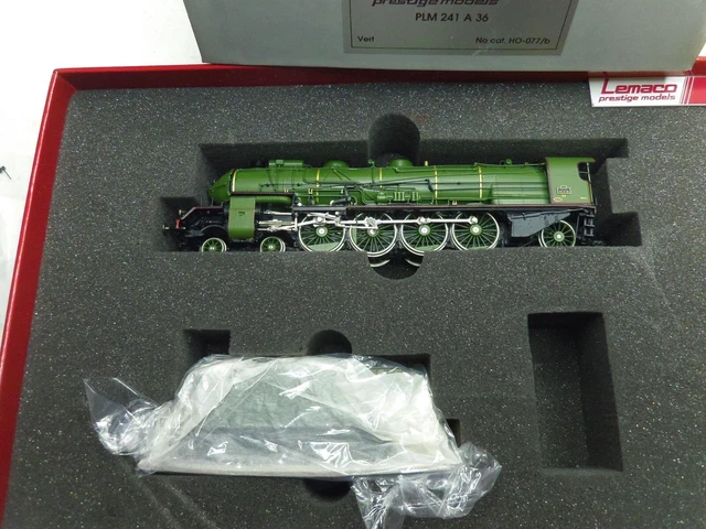 Locomotive Vapeur Lemaco PLM 231 G 270 - Échelle HO, Laiton, Édition Limitée (MX 001/8)