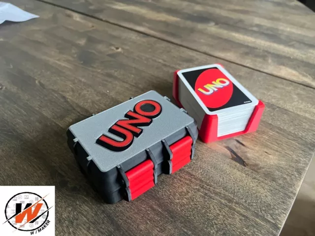 BOITE DE RANGEMENT carte à jouer UNO - Uno-card-box- Impression 3D