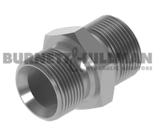 Burnett & Hillman Hydraulic BSP 1/4" Male x male Adaptor 00005
