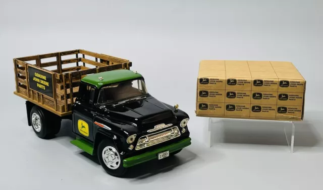 ERTL Prestige Series John Deere Dealership 1957 Chevy Stake Truck Diecast 1:25