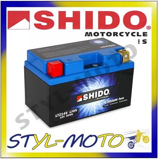 Batterie A Lithium SHIDO (LTZ14S=YTZ14S) Honda VFR 1200 Fad DCT 2013