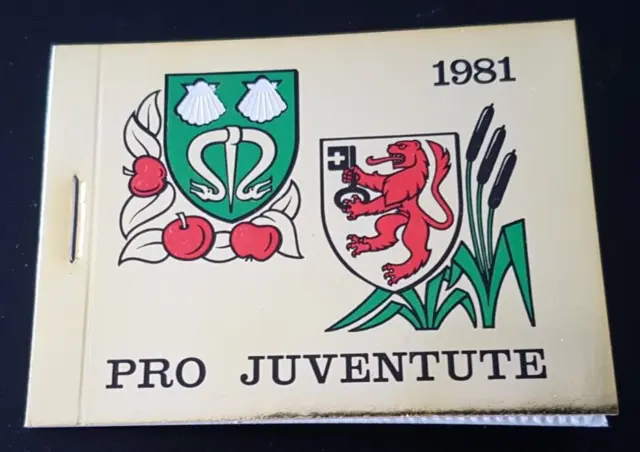 Schweiz Markenheft Pro Juventute 1981 postfrisch