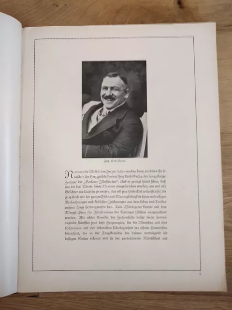 Humor: Koch-Gotha-Album. Aus sorglosen Tagen. 1926 Ullstein Berlin 3