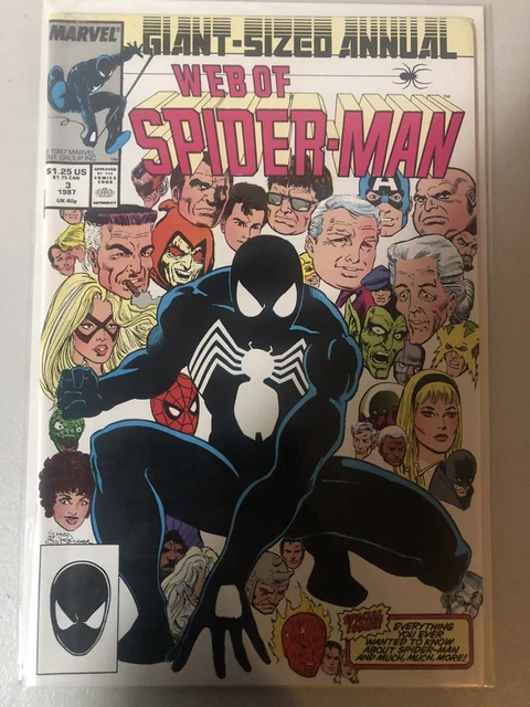 Web of Spider-Man #3 Annual (1987) Marvel Giant-Sized