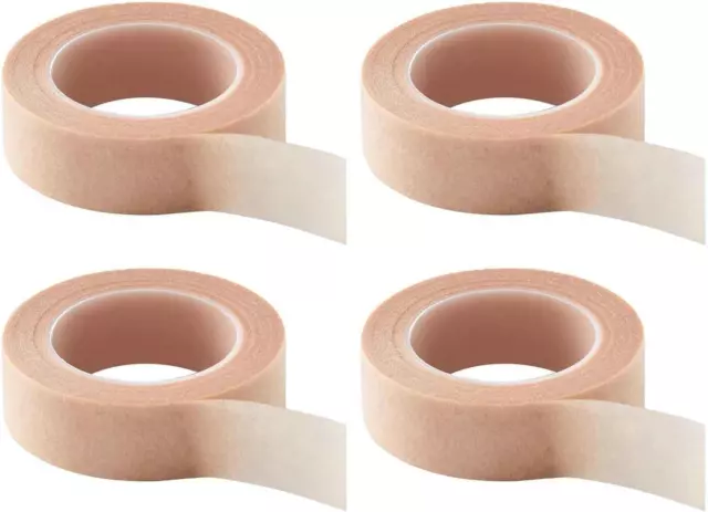 4 Pack Adhesive Elastoplast Tape, 1.25cm x 9.14m Micropore Surgical Medical Tape