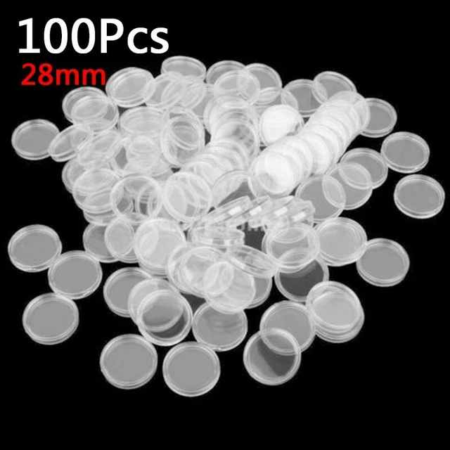 Capsules de protection pour pièces 100 pièces conservez votre collection de pi