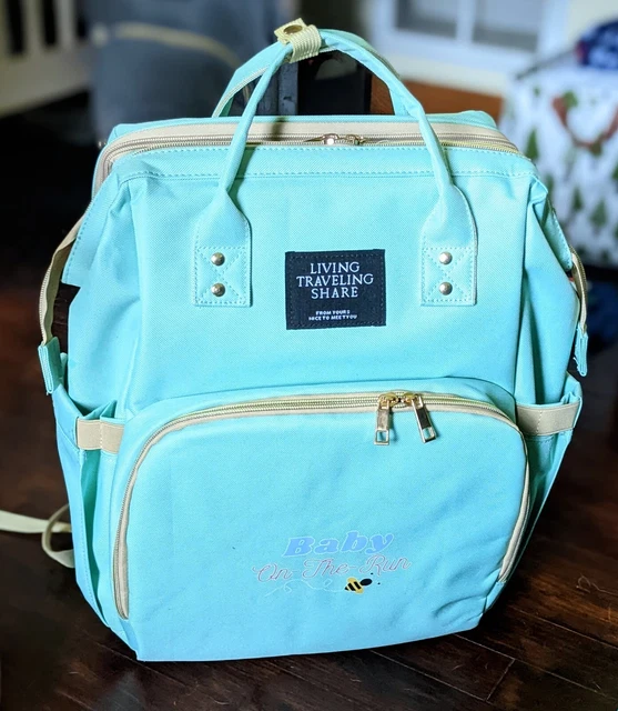 Living Traveling Share Baby Diaper Bag Multi-Function Travel Waterproof Backpack