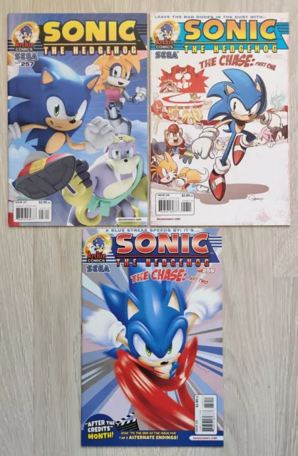 SONIC The HEDGEHOG Comic Book Issue #240 October 2012 AMY ROSE HEROES  Bagged NM