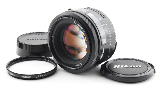 Nikon NIKKOR AF 50mm f/1.4 Standard Prime Lens F Mount [Near Mint] japan #1041