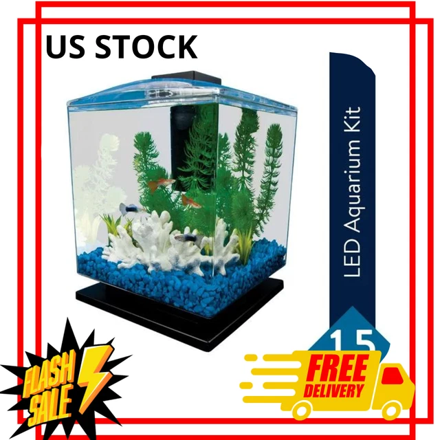 1.5-Gallon Cube Aquarium Starter Kit