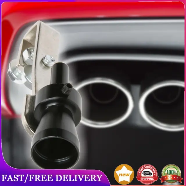 SIZE S UNIVERSAL Car Turbo Sound Whistle Muffler Exhaust Pipe AU