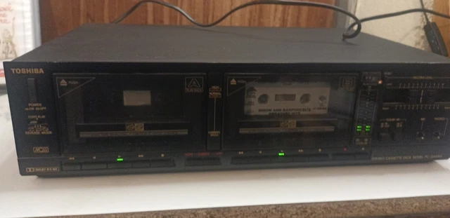 Toshiba PC-G46WR – Platine Cassette Stéréo – Pour Pièces Ou Réparation