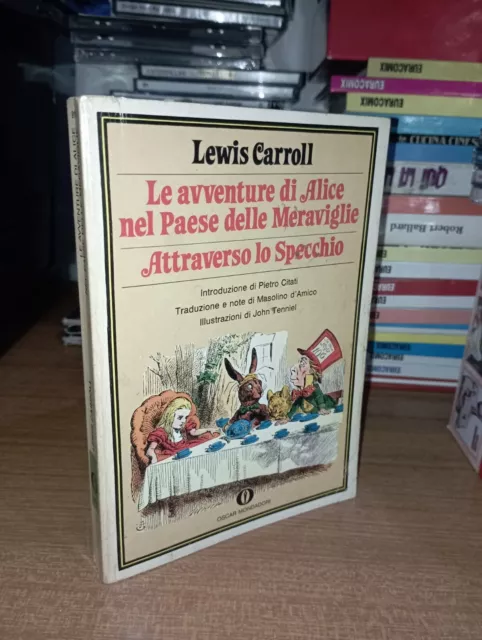 Carroll LE AVVENTURE DI ALICE NEL PAESE DELLE MERAVIGLIE Editore Mondadori 1989