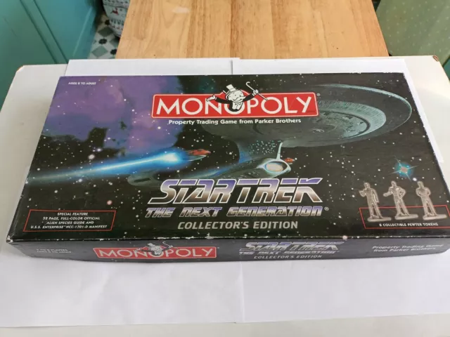 Vintage 1998 Star Wars The Next Generation Faily Board Game
