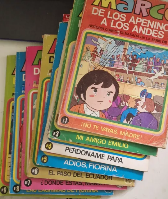 colección marco de los apeninos a los alpes años 70