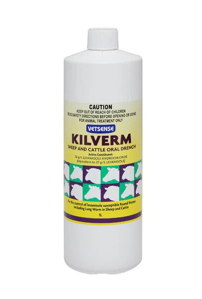 Kilverm Sheep and Cattle Wormer 1 Litre