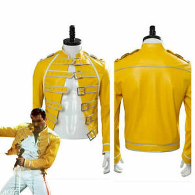 Queen Lead Vocals Freddie Mercury Cosplay Wembley On Stage Costume Jacket Only