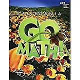 Go Math! California 2015, Grade 5, Paperback by Houghton Mifflin Harcourt (CO...